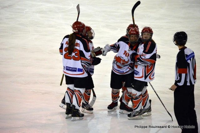 Photo hockey reportage Les Bisonnes remportent la Coupe de France