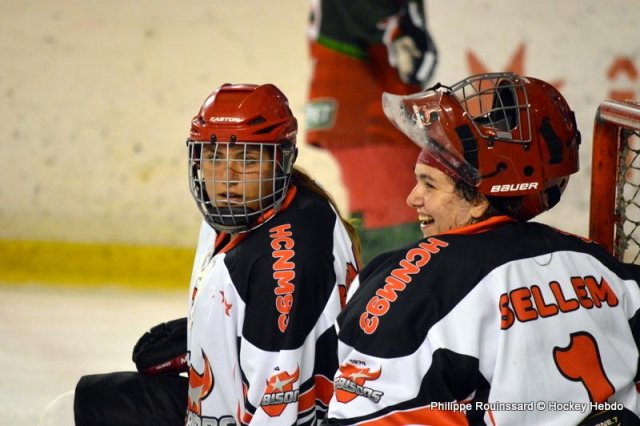 Photo hockey reportage Les Bisonnes remportent la Coupe de France