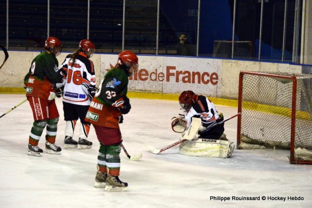Photo hockey reportage Les Bisonnes remportent la Coupe de France