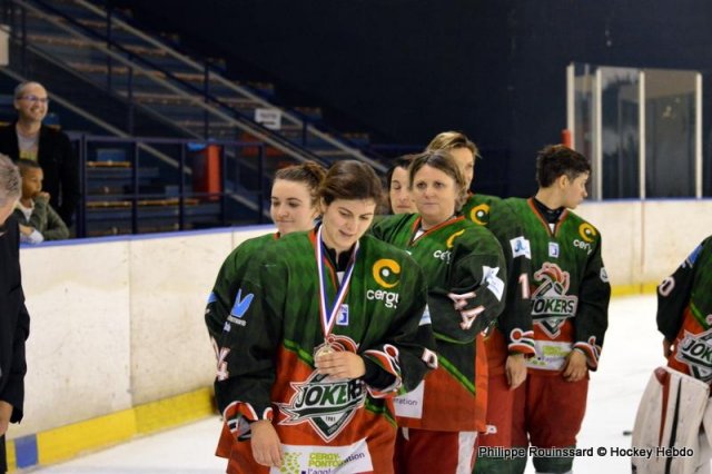 Photo hockey reportage Les Bisonnes remportent la Coupe de France