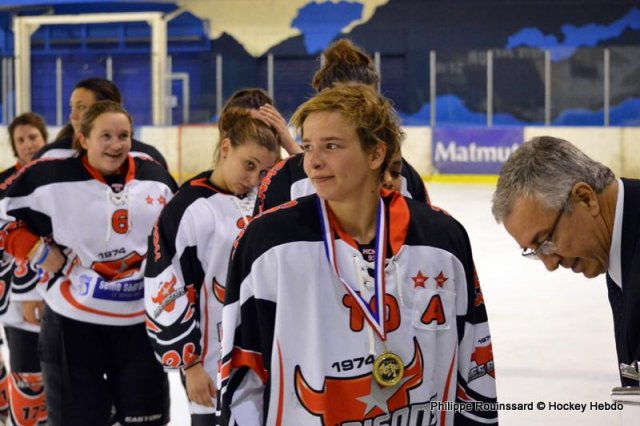 Photo hockey reportage Les Bisonnes remportent la Coupe de France