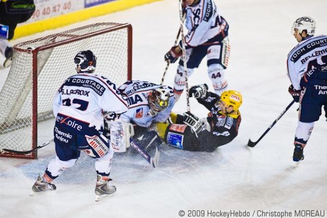 Photo hockey match Strasbourg  - Angers  le 27/01/2009