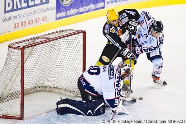 Photo hockey match Strasbourg  - Angers  le 27/01/2009