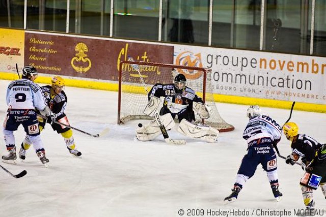 Photo hockey match Strasbourg  - Angers  le 27/01/2009