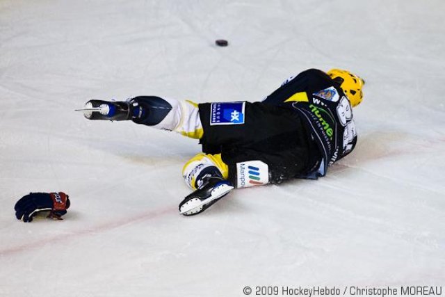 Photo hockey match Strasbourg  - Angers  le 27/01/2009