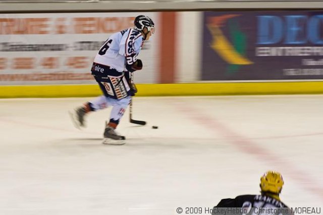 Photo hockey match Strasbourg  - Angers  le 27/01/2009