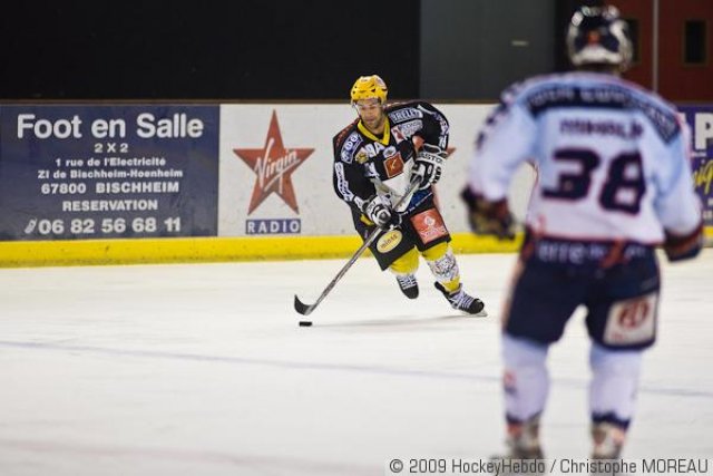 Photo hockey match Strasbourg  - Angers  le 27/01/2009
