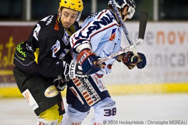 Photo hockey match Strasbourg  - Angers  le 27/01/2009