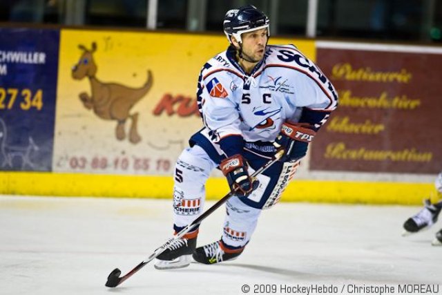 Photo hockey match Strasbourg  - Angers  le 27/01/2009