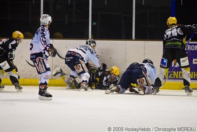 Photo hockey match Strasbourg  - Angers  le 27/01/2009