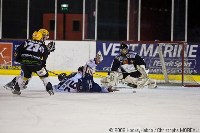 Photo hockey match Strasbourg  - Angers  le 27/01/2009