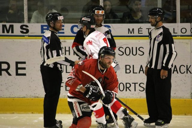Photo hockey match Chamonix / Morzine - Morges / Lausanne le 18/08/2016