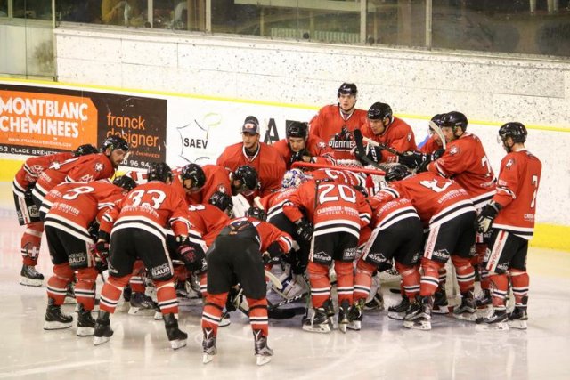 Photo hockey match Chamonix / Morzine - Morges / Lausanne le 18/08/2016