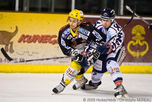 Photo hockey match Strasbourg  - Angers  le 27/01/2009