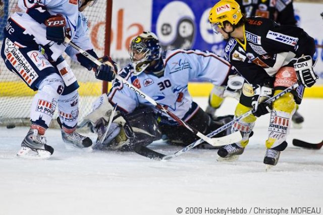 Photo hockey match Strasbourg  - Angers  le 27/01/2009