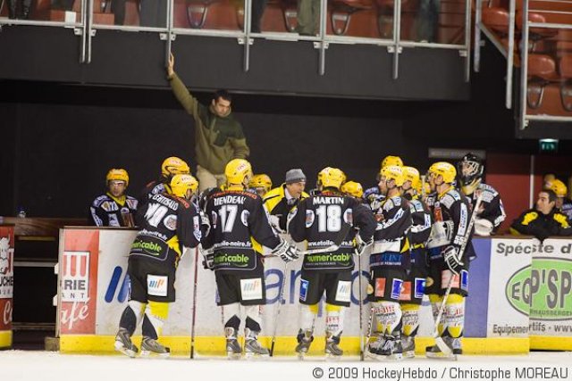 Photo hockey match Strasbourg  - Angers  le 27/01/2009