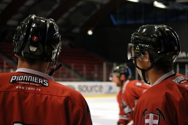 Photo hockey match Chamonix / Morzine - Saint-Imier / Sonceboz le 20/08/2016