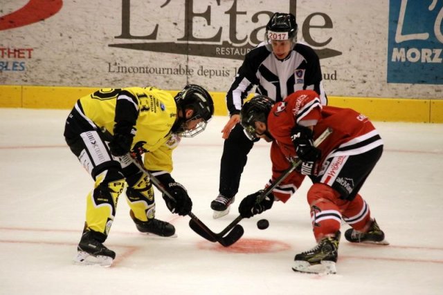Photo hockey match Chamonix / Morzine - Saint-Imier / Sonceboz le 20/08/2016