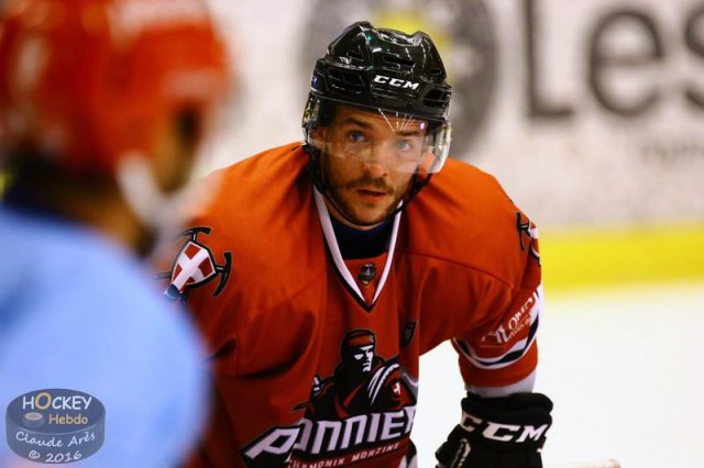 Photo hockey match Chamonix / Morzine - Grenoble  le 24/08/2016