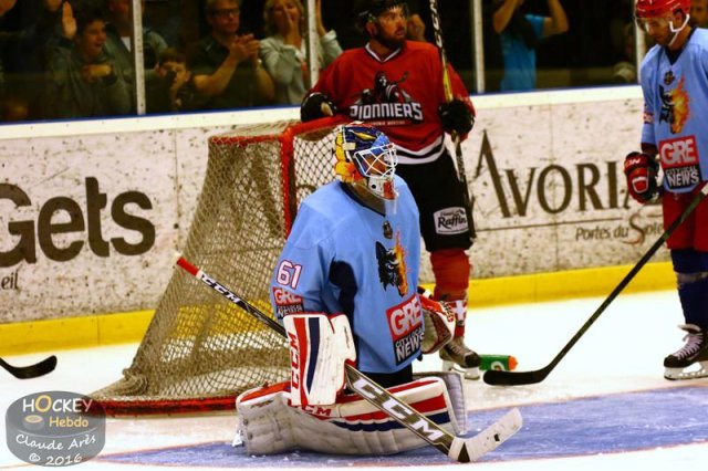 Photo hockey match Chamonix / Morzine - Grenoble  le 24/08/2016