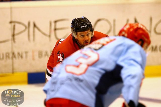 Photo hockey match Chamonix / Morzine - Grenoble  le 24/08/2016