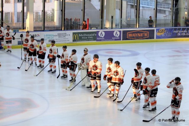 Photo hockey match Nice - Epinal  le 02/09/2016