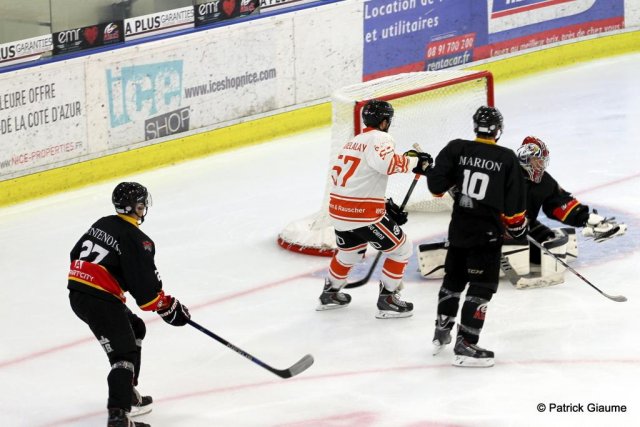 Photo hockey match Nice - Epinal  le 02/09/2016