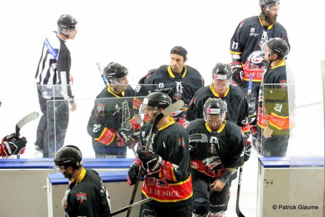 Photo hockey match Nice - Epinal  le 02/09/2016
