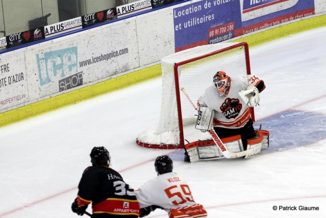 Photo hockey match Nice - Epinal  le 02/09/2016