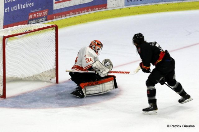 Photo hockey match Nice - Epinal  le 02/09/2016
