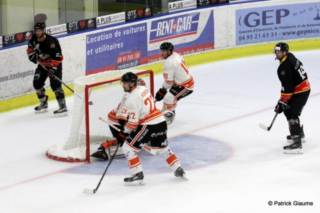 Photo hockey match Nice - Epinal  le 02/09/2016