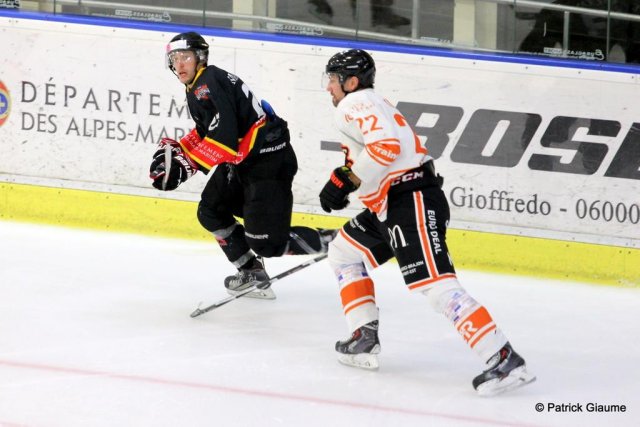 Photo hockey match Nice - Epinal  le 02/09/2016