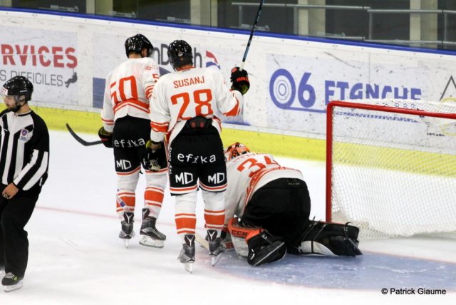 Photo hockey match Nice - Epinal  le 02/09/2016
