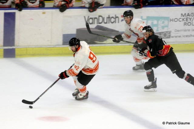 Photo hockey match Nice - Epinal  le 02/09/2016