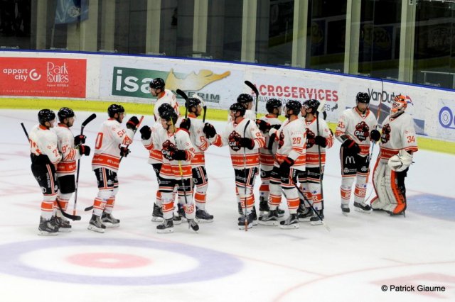 Photo hockey match Nice - Epinal  le 02/09/2016