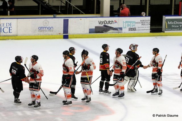 Photo hockey match Nice - Epinal  le 02/09/2016