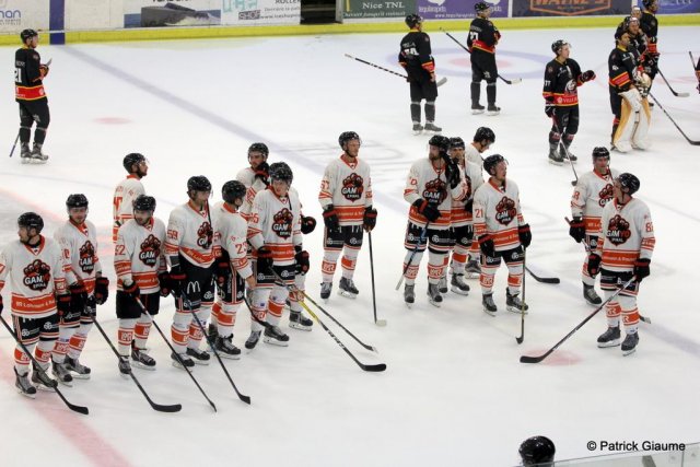 Photo hockey match Nice - Epinal  le 02/09/2016