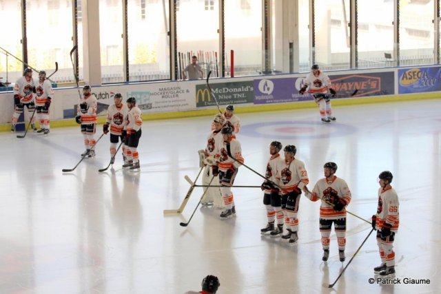 Photo hockey match Chamonix / Morzine - Epinal  le 03/09/2016