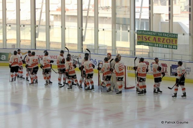 Photo hockey match Chamonix / Morzine - Epinal  le 03/09/2016