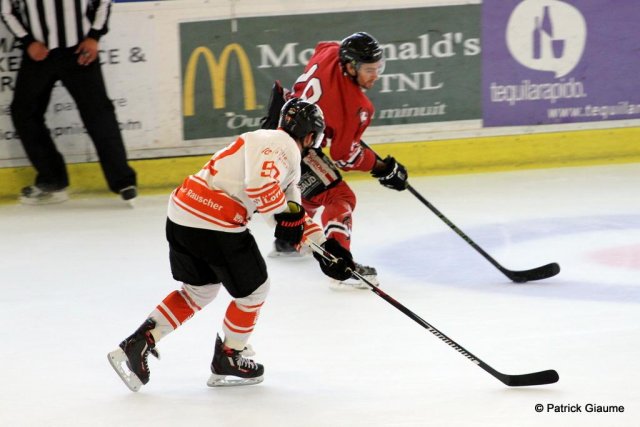 Photo hockey match Chamonix / Morzine - Epinal  le 03/09/2016