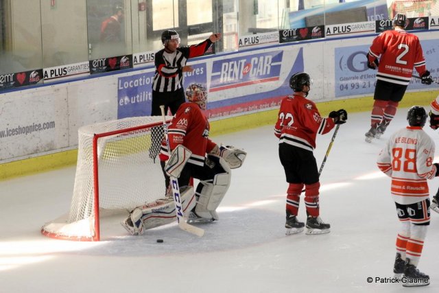 Photo hockey match Chamonix / Morzine - Epinal  le 03/09/2016
