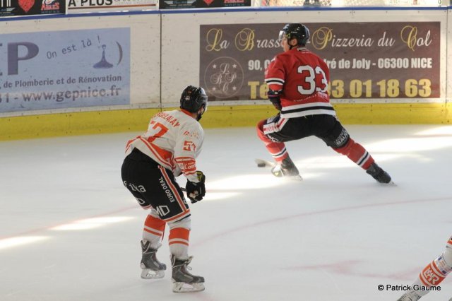 Photo hockey match Chamonix / Morzine - Epinal  le 03/09/2016