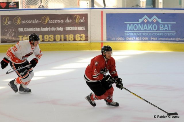 Photo hockey match Chamonix / Morzine - Epinal  le 03/09/2016