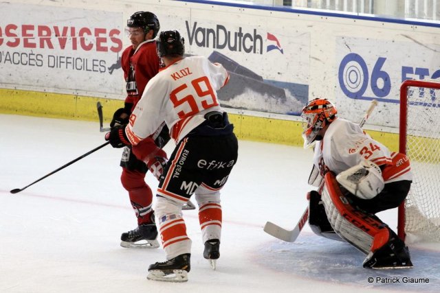 Photo hockey match Chamonix / Morzine - Epinal  le 03/09/2016