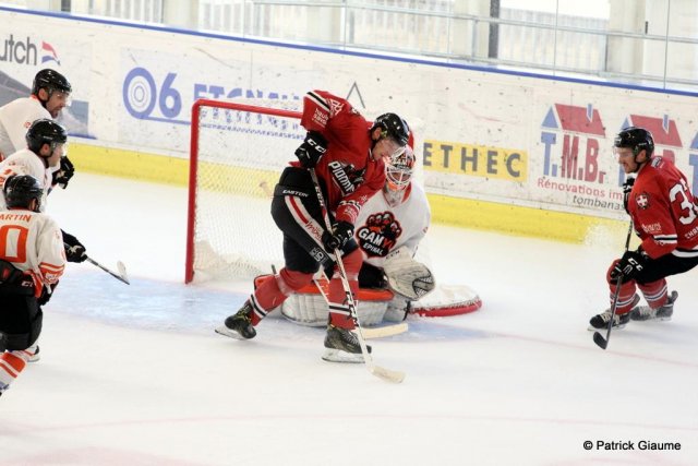 Photo hockey match Chamonix / Morzine - Epinal  le 03/09/2016