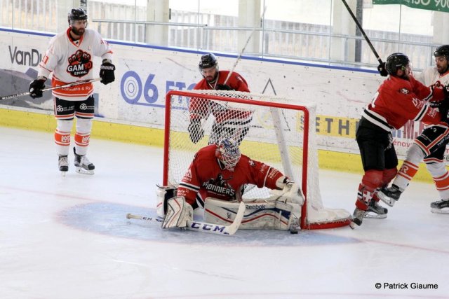 Photo hockey match Chamonix / Morzine - Epinal  le 03/09/2016