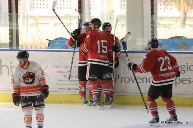 Photo hockey match Chamonix / Morzine - Epinal  le 03/09/2016