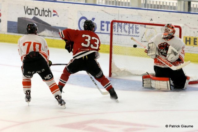 Photo hockey match Chamonix / Morzine - Epinal  le 03/09/2016