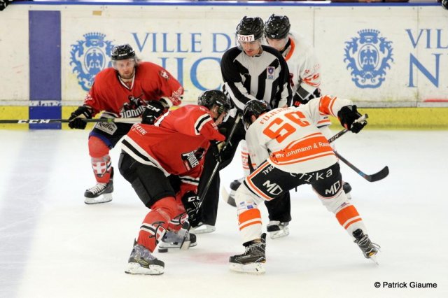 Photo hockey match Chamonix / Morzine - Epinal  le 03/09/2016