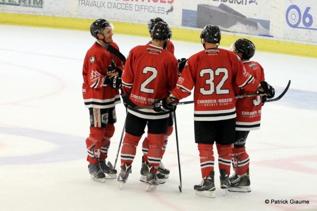 Photo hockey match Chamonix / Morzine - Epinal  le 03/09/2016